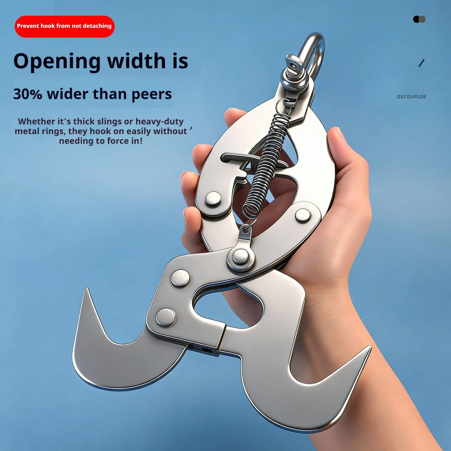 Multi-functional Claw Portable Adventure Hook 430 Stainless Steel Drones Hook for T40/T50/T60/T70P/T100 Outdoor