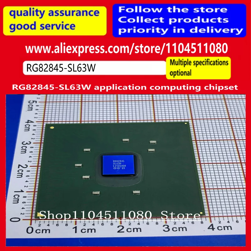 

RG82845-SL63W Application Computing Chipset North South Bridge adopts SMT BGA packaging form RG82845