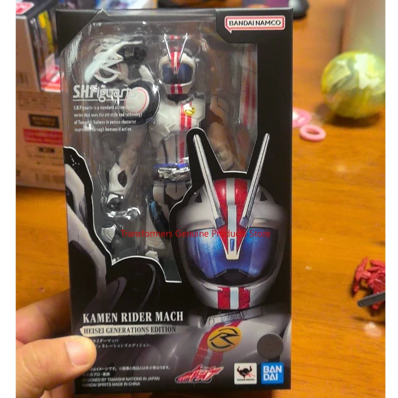 

New products Spot Kamen Rider Mach Heisei Generation Edition Transformed into a warrior Statue Model Figure Collections toy