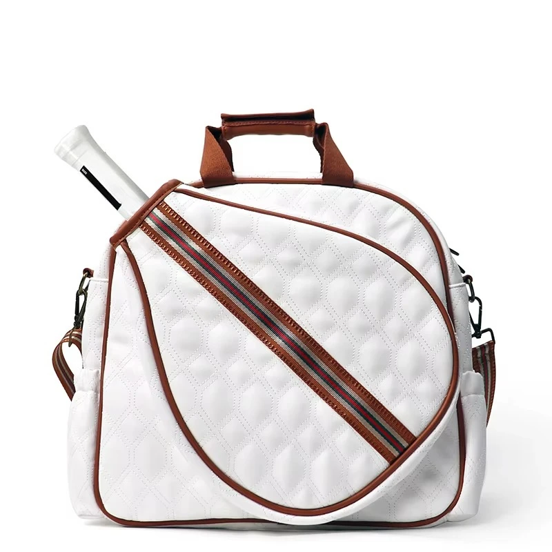 Women Custom Sports Racket Bag High Quality Beach Tote Handbag For Pickleball Beach Tennis Badminton Outdoor Training