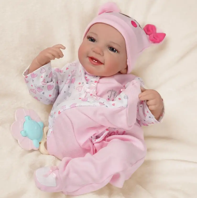 Leen Wholesale High Quality Lifelike Vinyl Baby Silicone Reborn Dolls Newborn Toddler Reborn Doll