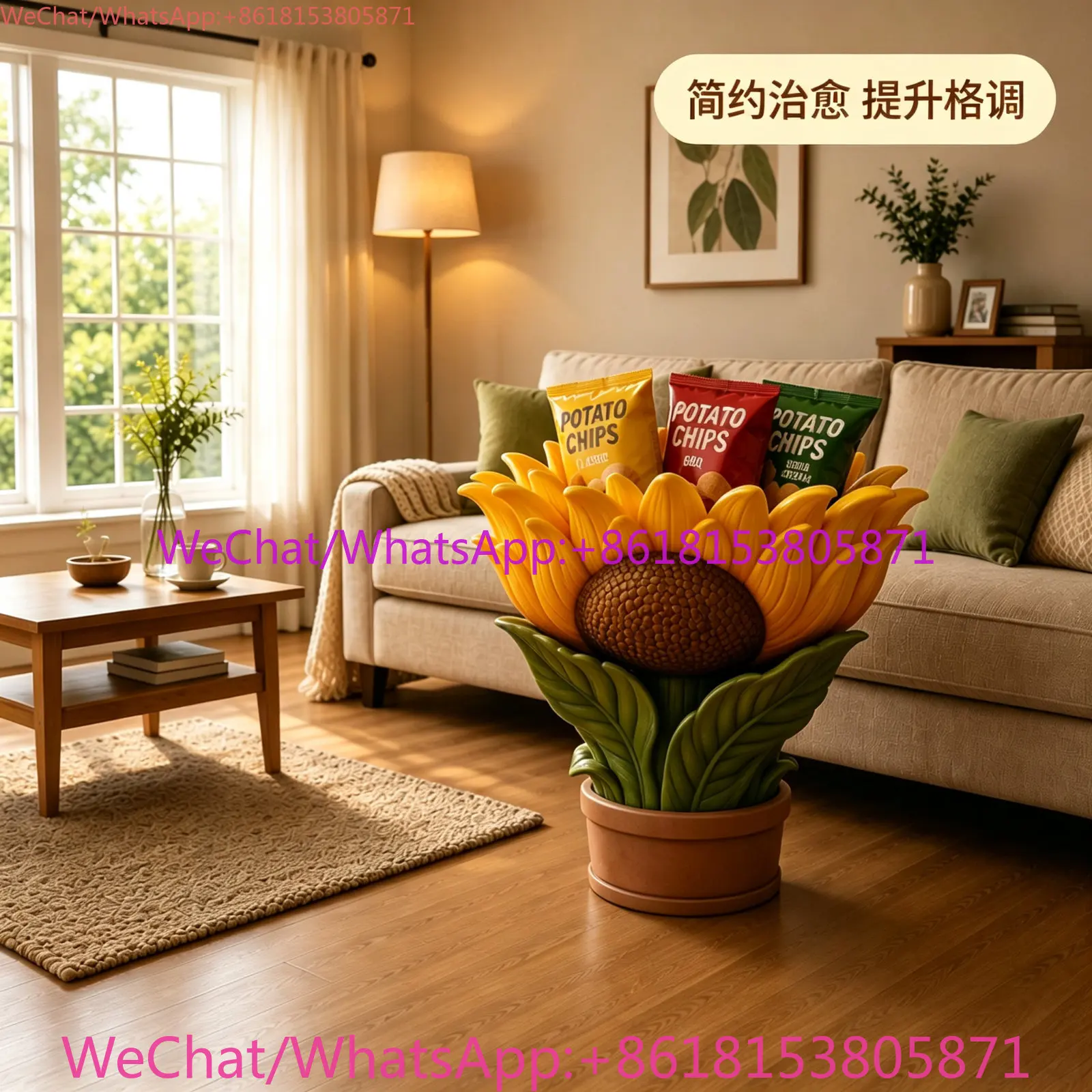 Home living room next to the room bedroom snack rack floor decoration housewarming ornament