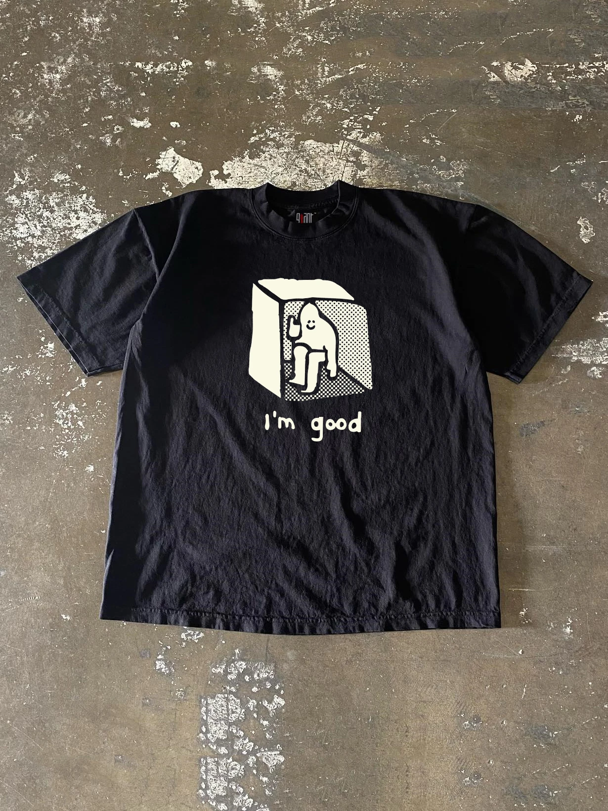 Heavyweight 260g Pure Cotton Short Sleeve T-Shirt Block Character Ins Versatile Letter Couple Top Quality Cotton Tee Shirt