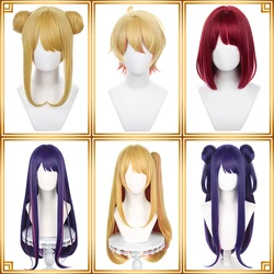 HOLOUN  Anime Ai Hoshino Ruby Hoshino Akua Hoshino Arima Kana Cosplay Wig Rose Net Synthetic Fiber Heat Resistance