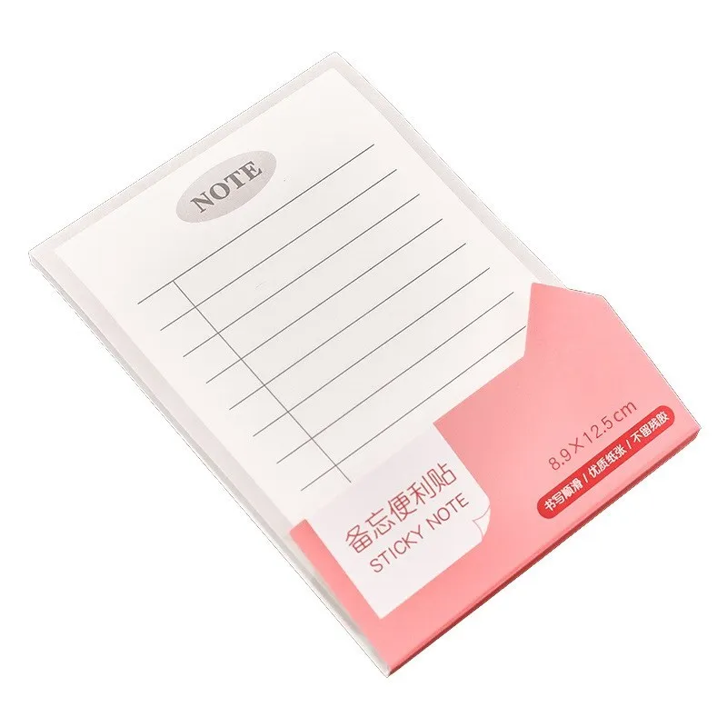 50 Pcs Sticky Notes Self-Stick To-do Lists Notes Checklists Memo Pads Self-Adhesive Note Pads For Office School Supplies