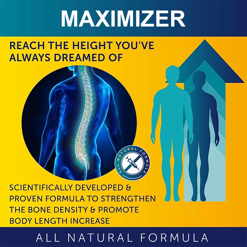 High-Quality Height Growth Agent -Natural Height Increase Capsules -Calcium-Containing Bone Growth Capsules