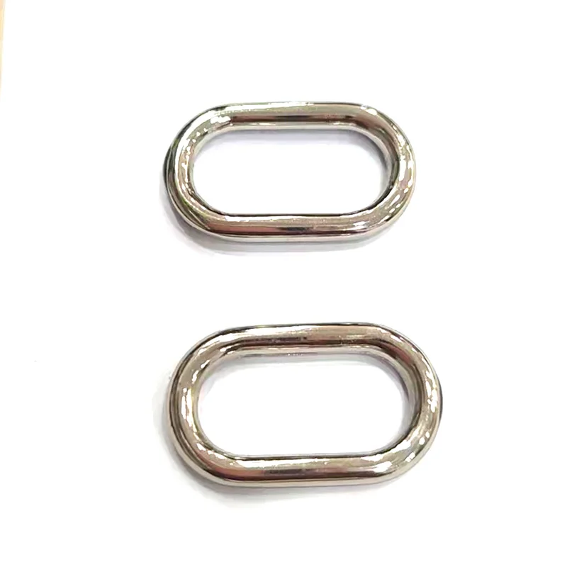 

30pcs Metal Oval ring Buckle Loops for Webbing Leather Craft Bag Strap Belt Buckle Garment DIY Accessory 25mm