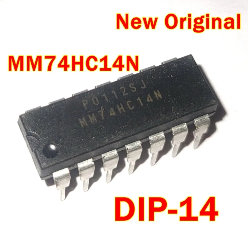 

1pcs to 100pcs MM74HC14N DIP-14 New Original Hex Inverting Schmitt Trigger
