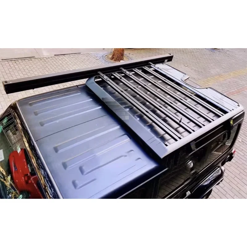 High Quality Aluminum 4X4 Off Road Cargo Roof Platform Racks, Sturdy Exterior Accessory Fit For JL 18+