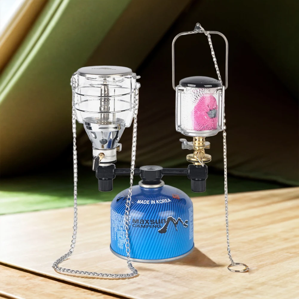 

Адаптер-переходник 1-в-2 из алюминиевого сплава для газовых баллонов, для использования на улице, для нескольких горелок, аксессуары для газовых баллонов