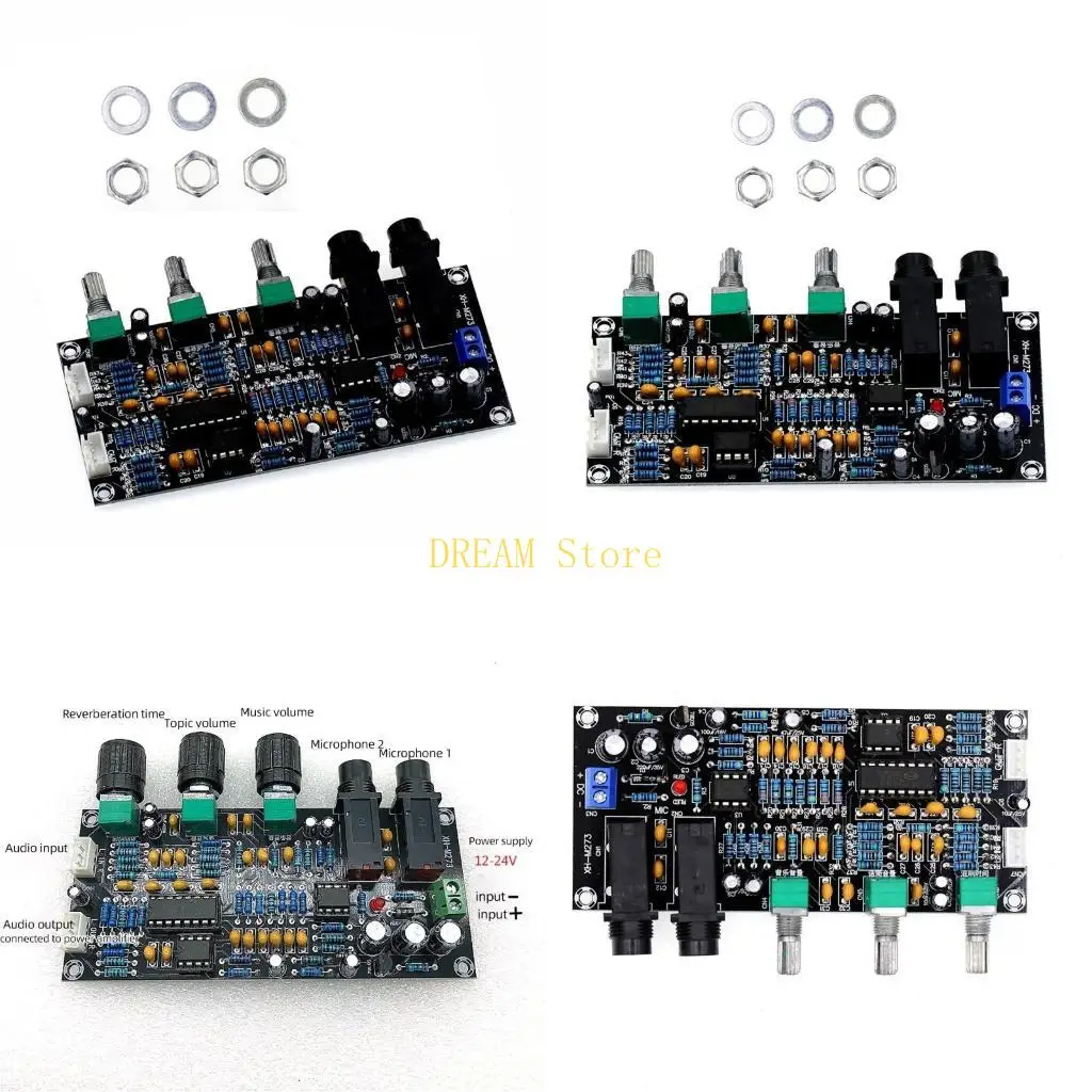 M273 Двойной микрофон входной караоке реверберационные усилители плата модуль Pt2399 лучшая продажа M273 Двойной микрофон входной караоке реверберационные усилители плата модуль Pt2399 лучшая продажа