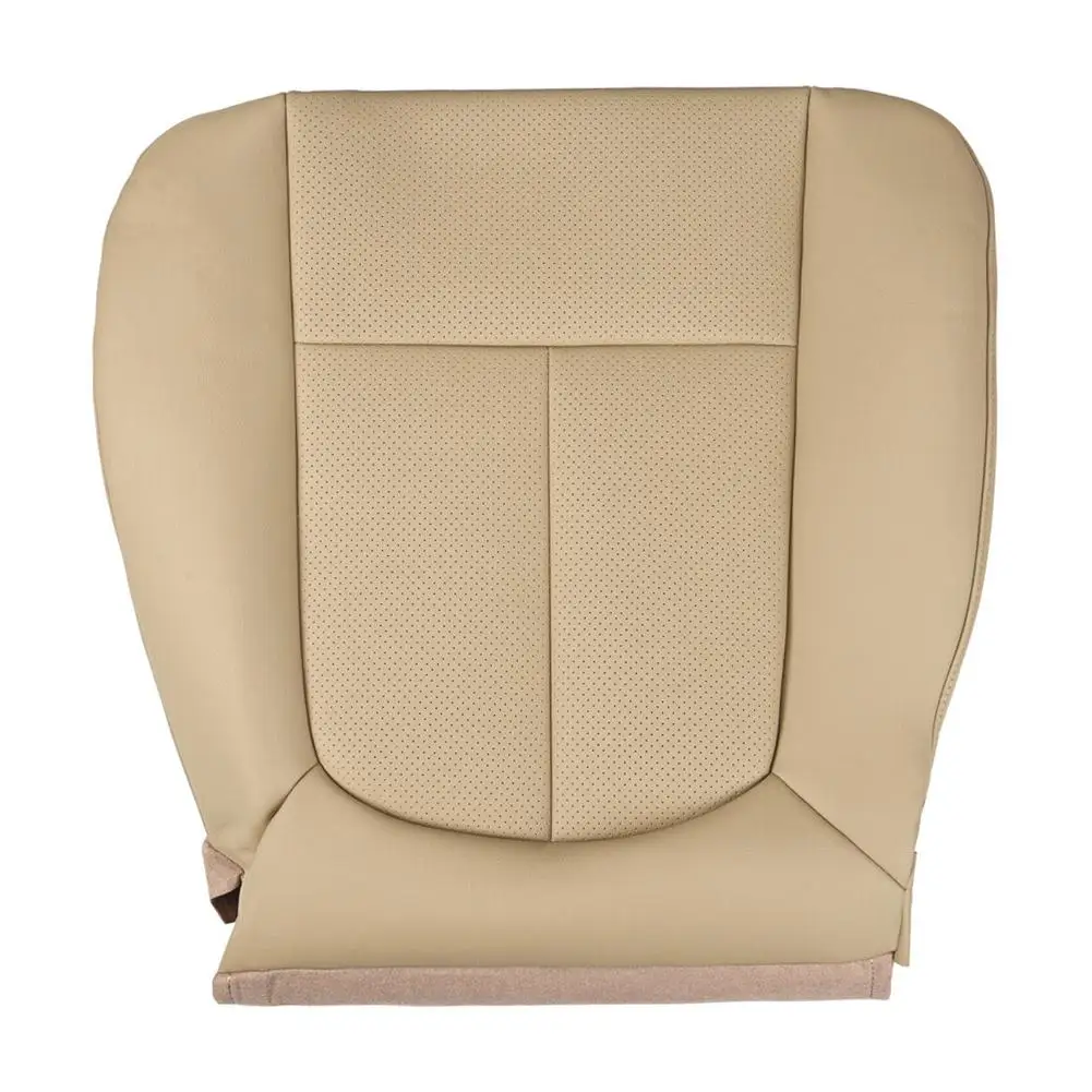 

Car Left Bottom Perforated PU Seat Cover Beige Fit for Ford F150 F250 2014 2013 2012 2011 Comfortable