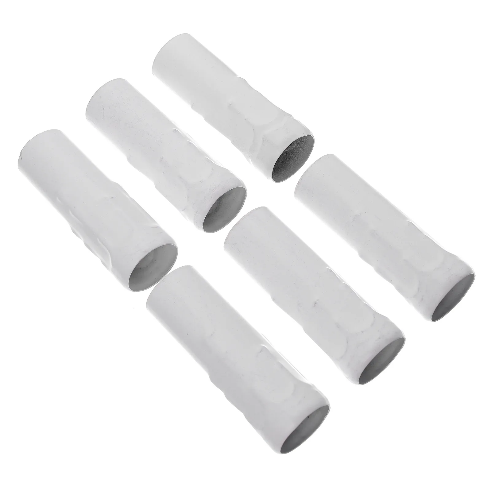 

Набор из 6 хрустальных колпаков для люстр, цоколь E14, для европейских ретро-люстр, в форме капли, железный держатель для лампы