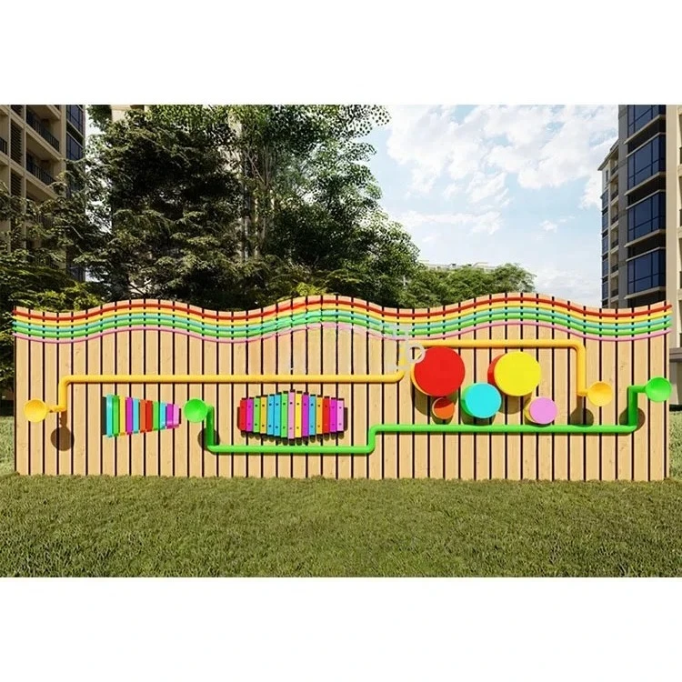 جدار آلة اللعب الموسيقية الخارجية للأطفال من Moetry لمنطقة موسيقى الحديقة #5