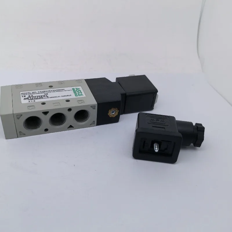 ASCO NUMATICS Solenoid Valve YA2BA4524G00061 24VDC 1/4 inch single electronically controlled 2-position 5-way
