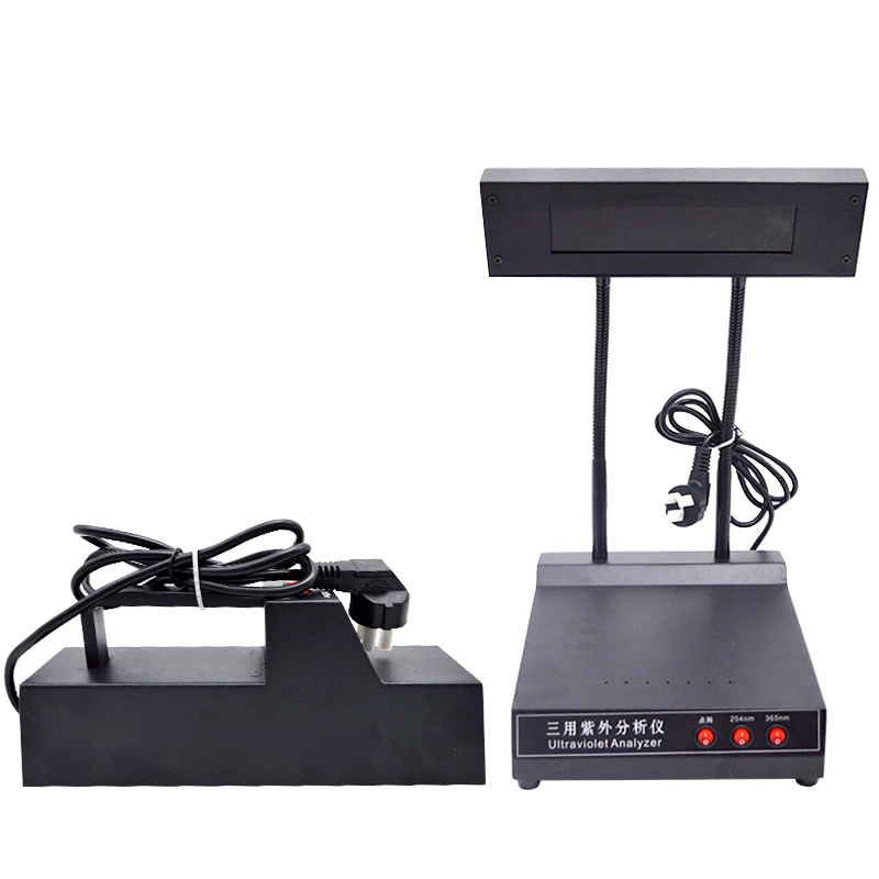 Metal Body Portable Ultraviolet Analyzer UV Lamp 365nm/254nm Ultraviolet Analyzer High Sensitivity UV Analyzer Lab Equipment