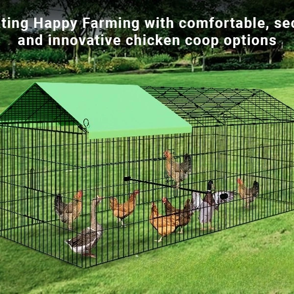 Small farmed poultry 71-inch wire chicken cage Easy to install Anti-weasel and mouse chicken cage