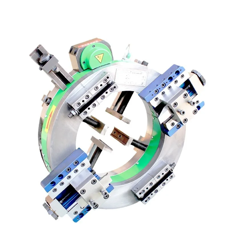 External clamp type broken stainless steel pipe pipe round pipe cutting electric external clamp type beveling machine external