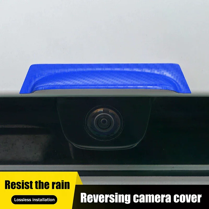 2Pcs Car Rear Camera Rain Cover Automobile Rear Camera Rain Shield Waterproof Protection Protector Car Accessories For Daily Dri