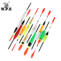 W.P.E 10pcs/pack Fishing Float Size 1g-6g Barguzinsky Fir Floats Vertical Buoy Fishing Float Bobber Fishing Tackle Pesca