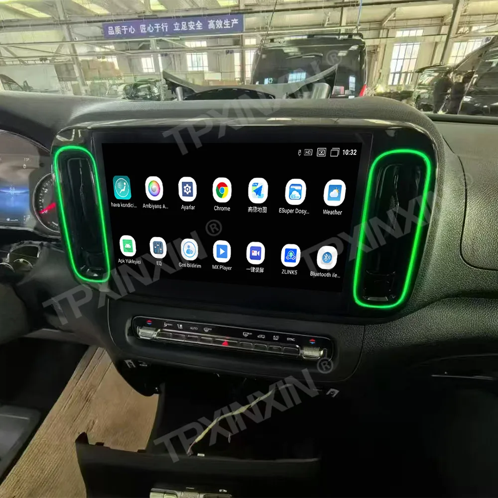 

12.8 Inch Car Radio Stereo Receiver For Benz Vito 2024 2025 Android 13 Auto Carplay Multimedia Screen GPS Navigation Head Unit