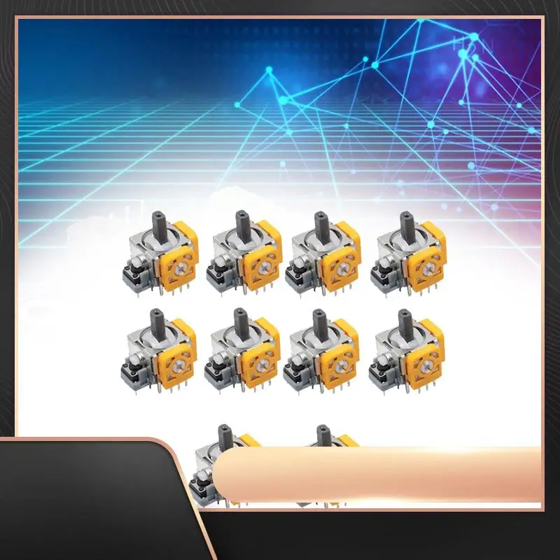 

10 шт. 3D аналоговый джойстик для PS4 One/S серии S/X игровой консоли джойстик сенсорный модуль потенциометр-N34R