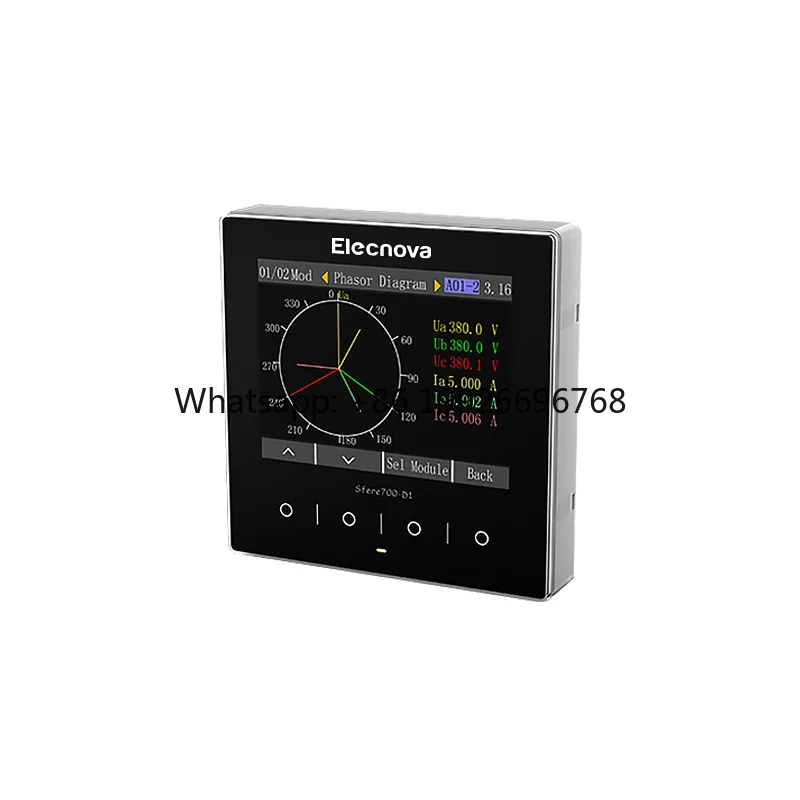 Fast Install TFT Screen Water Approved RJ12 Cable Multi-circurt Energy Meter Monitor System