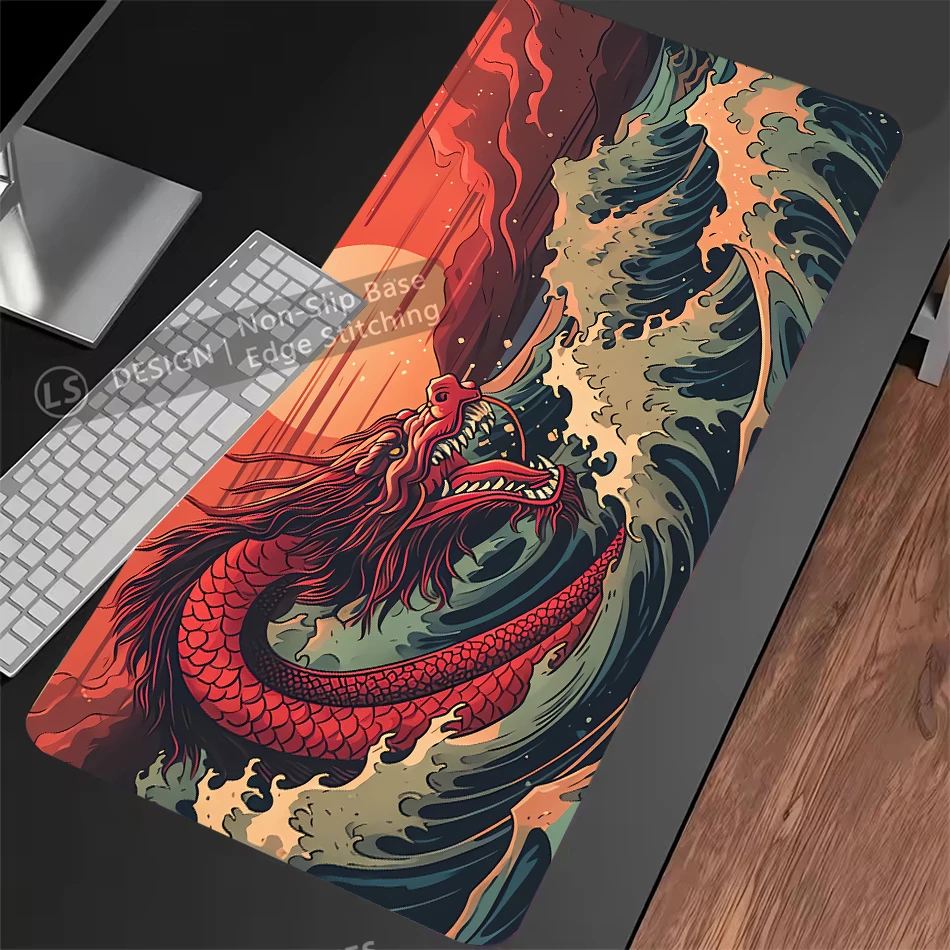 

Magic Vintage mouse pad Premium Rubber Game Mouse Mat HD Ink 40X90CM Non-Slip Desk Pad Table Mats for The Collection with TCG