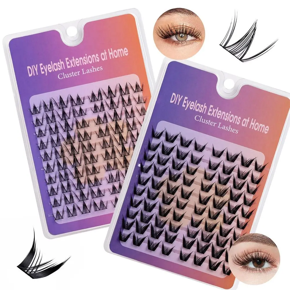 

Volume Manga Lash Clusters Spiky Anime Cluster Eyelash Extensions Cosplay Thin Band False Eyelashes DIY at Home