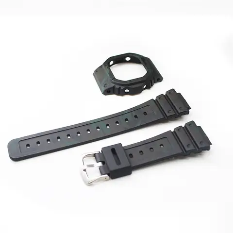 Klockarmband för Casio G-Shock DW5600 GWB5600HR GW-B5600 GWX-5600 DW-5025 Ersättningsram smartwatchfodral klockarmband 10 best sales g shock ap-fodral - №4