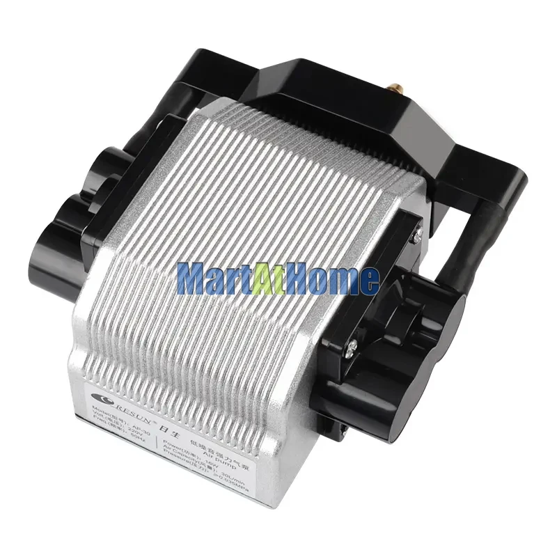 20~80L/Min Laser Air Assist Pump 8W/16W/25W/40W Electrical Air Compressor for Laser Cutting Engraving Machine Adjustable Speed