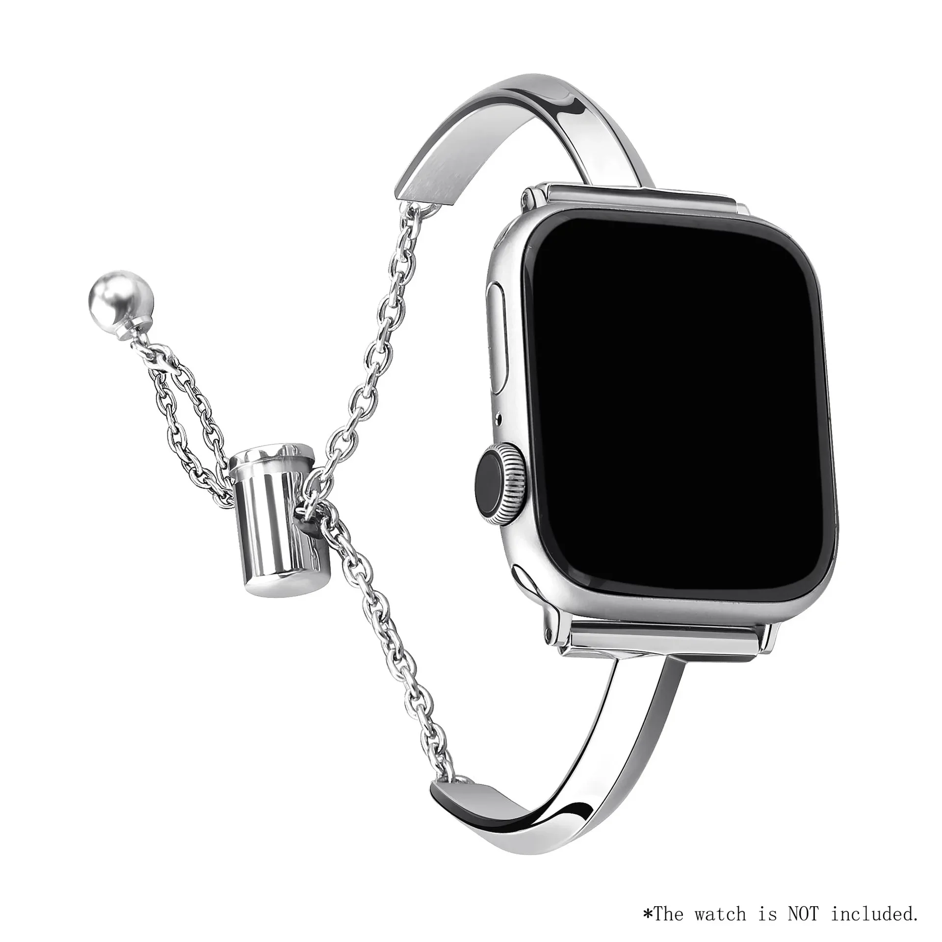 

Nice Metal Stainless steel bracelet Link For Apple Watch band Series 8/7/6/10/9 40mm 41mm 38mm 42mm 44mm 45mm 46mm Strap