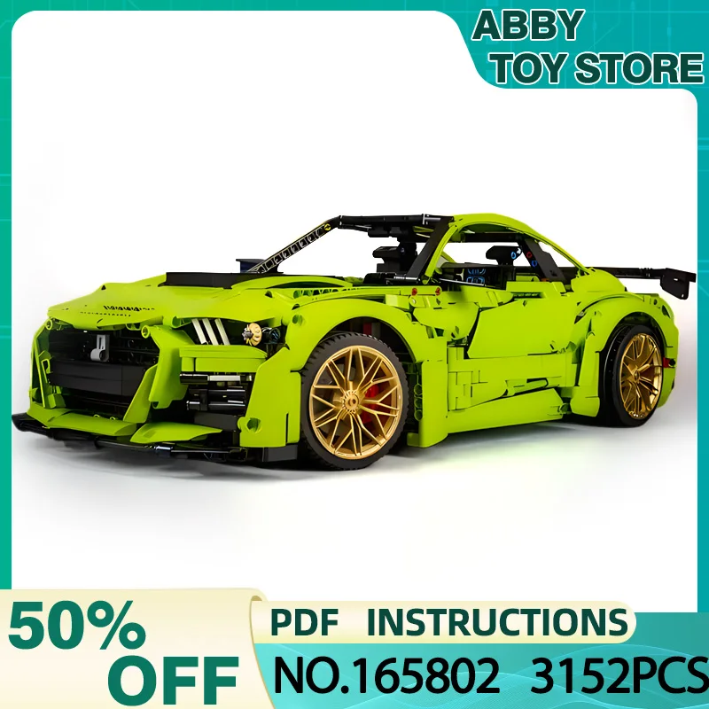 

New High Technical MOC Car GT500 Compatible 42115 Model Building Blocks Bricks Educational Puzzle Toy Christmas Gifts For Kids