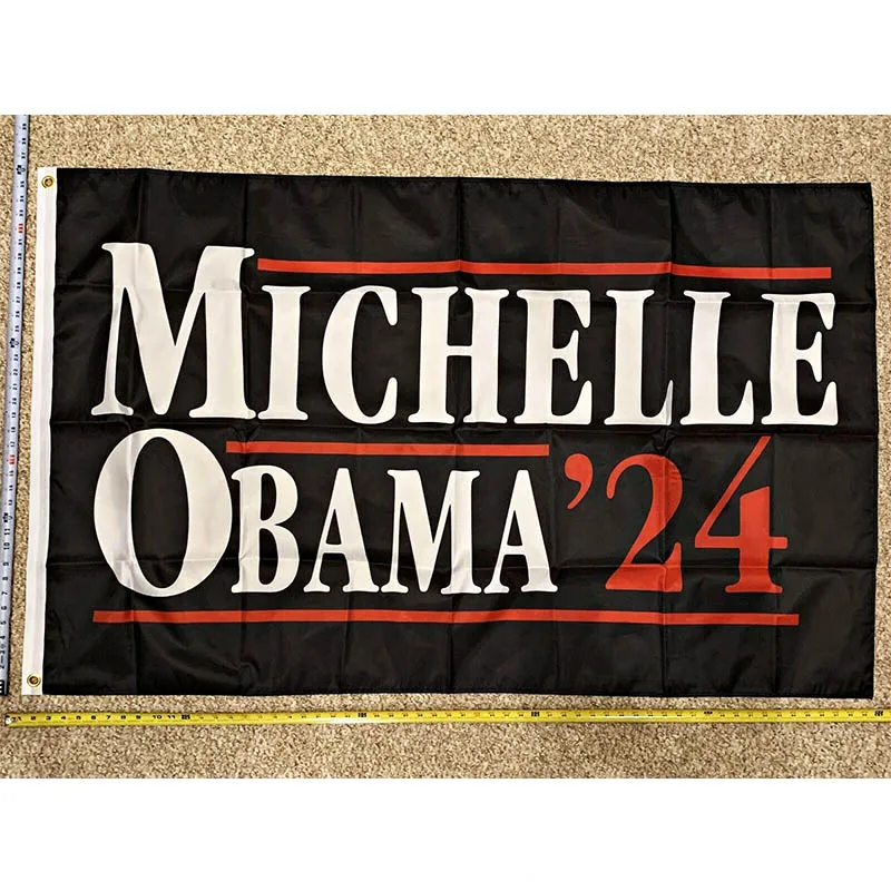 

Obama Flag FREE SHIPPING Michelle Obama 2024 Barack President Biden USA Sign 3x5 yhx0364