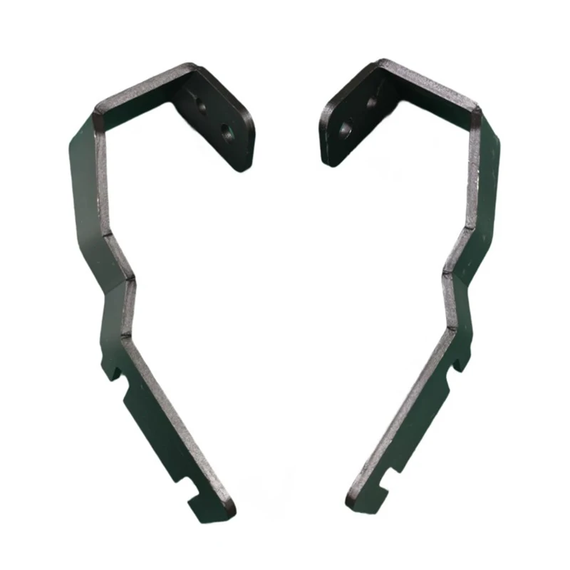 2pcs Engine Hood Spotlight Bracket Holder A-pillar Light Bracket for Toyota Land Cruiser LC300