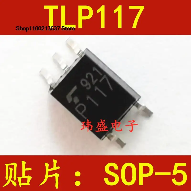 10 pieces TLP117  P117A 117A TLP117A P117  SOP-5