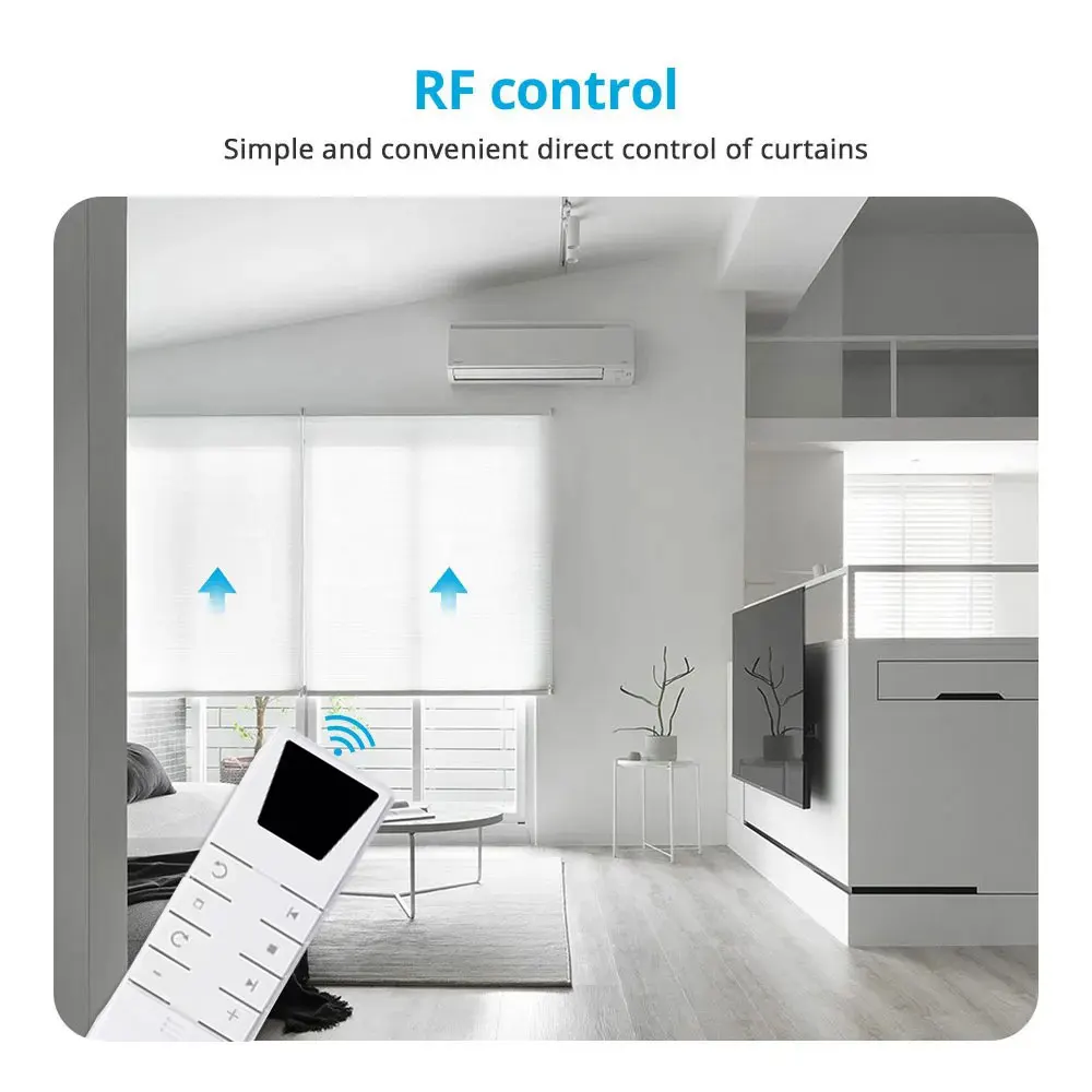 Zemismart Tuya Zigbee Roller Shade Motor with Battery For 37 38mm Tube Smart Life APP Control ALexa Google Home Control
