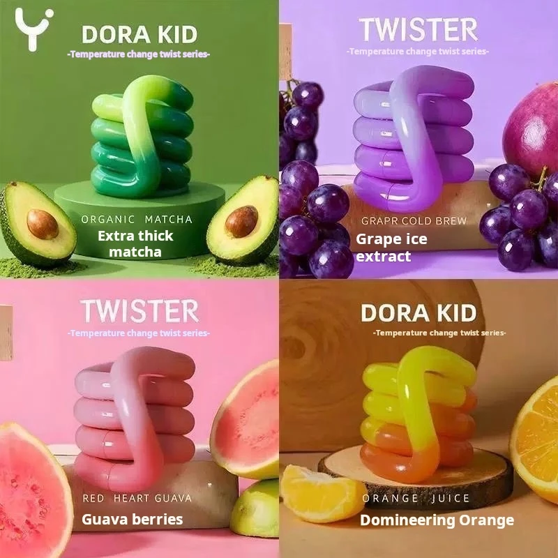 Deformowalna lina antystresowa, lina do dekompresji, zabawka antystresowa zmieniająca kolor, najlepsza zabawka.