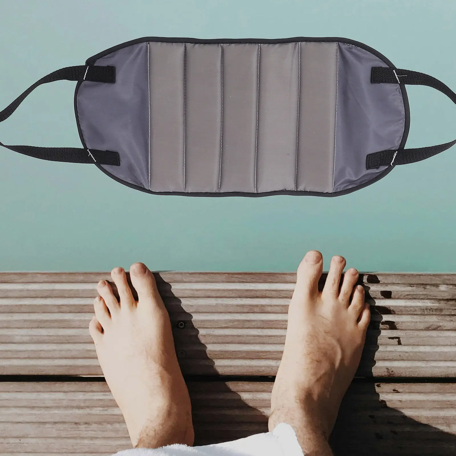 Adjustable Airplane Foot Hammock Hanging Foot Rest for Desk Under-Desk Use Travel Flight Comfort Ergonomic Footrest for Adults