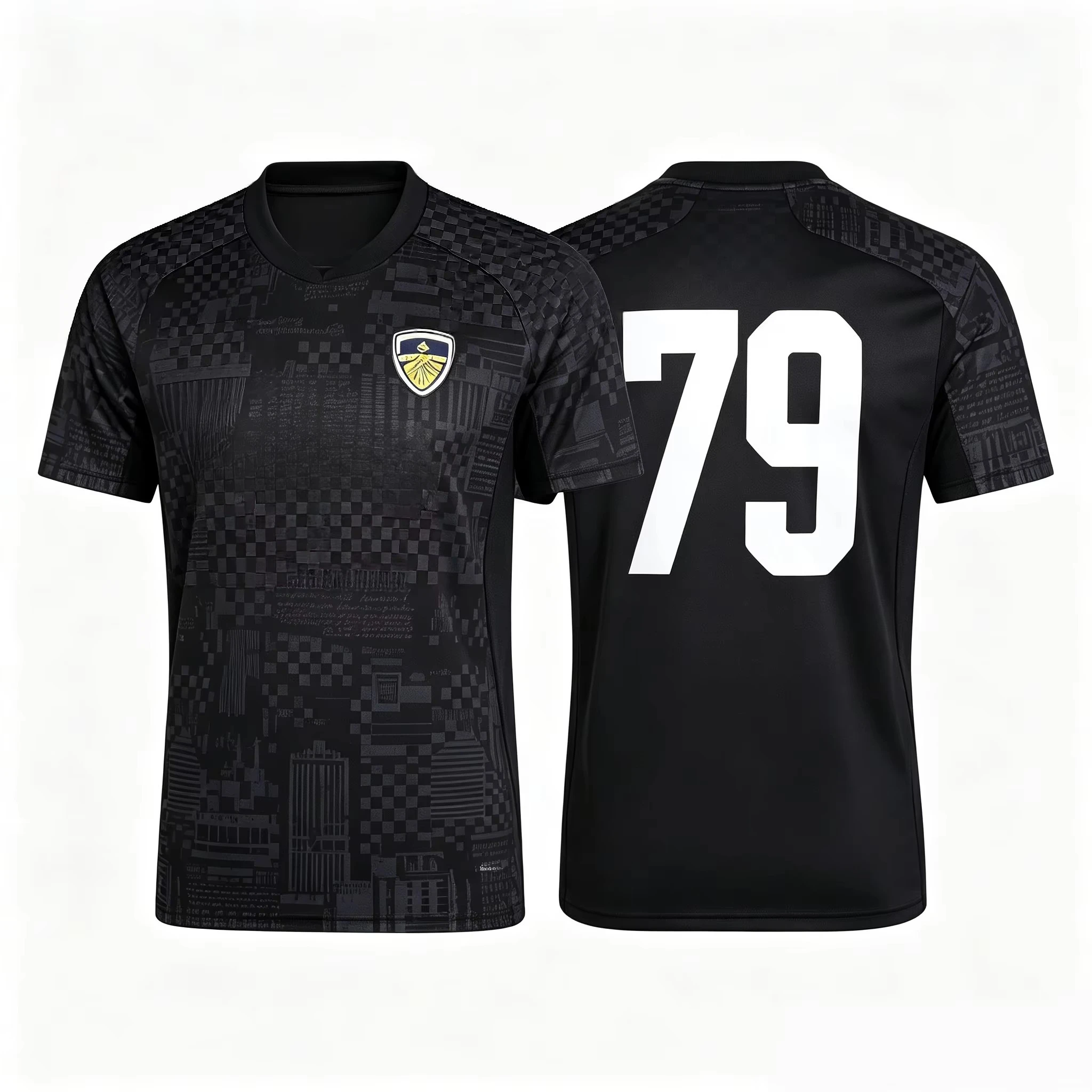 26-27 NEW Leeds United 79 English football training uniform for the season is suitable for fans, quick drying breathable shirt