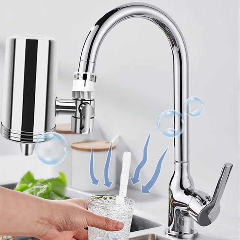 Water Purifier Stainless Steel Kitchen Faucets Remove Water Pollutants Water  Filter