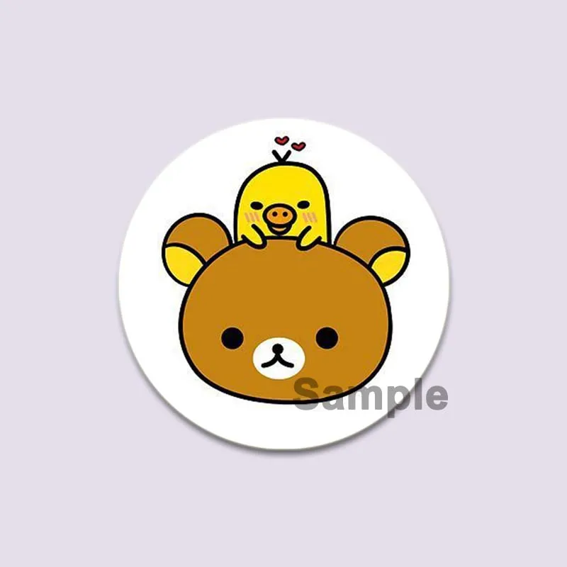 Rilakkuma Enamel Pin Cute Cartoon Brooches Strawberry Korilakkuma Badge Backpack Hat Jewelry Accessories Handmade Gifts