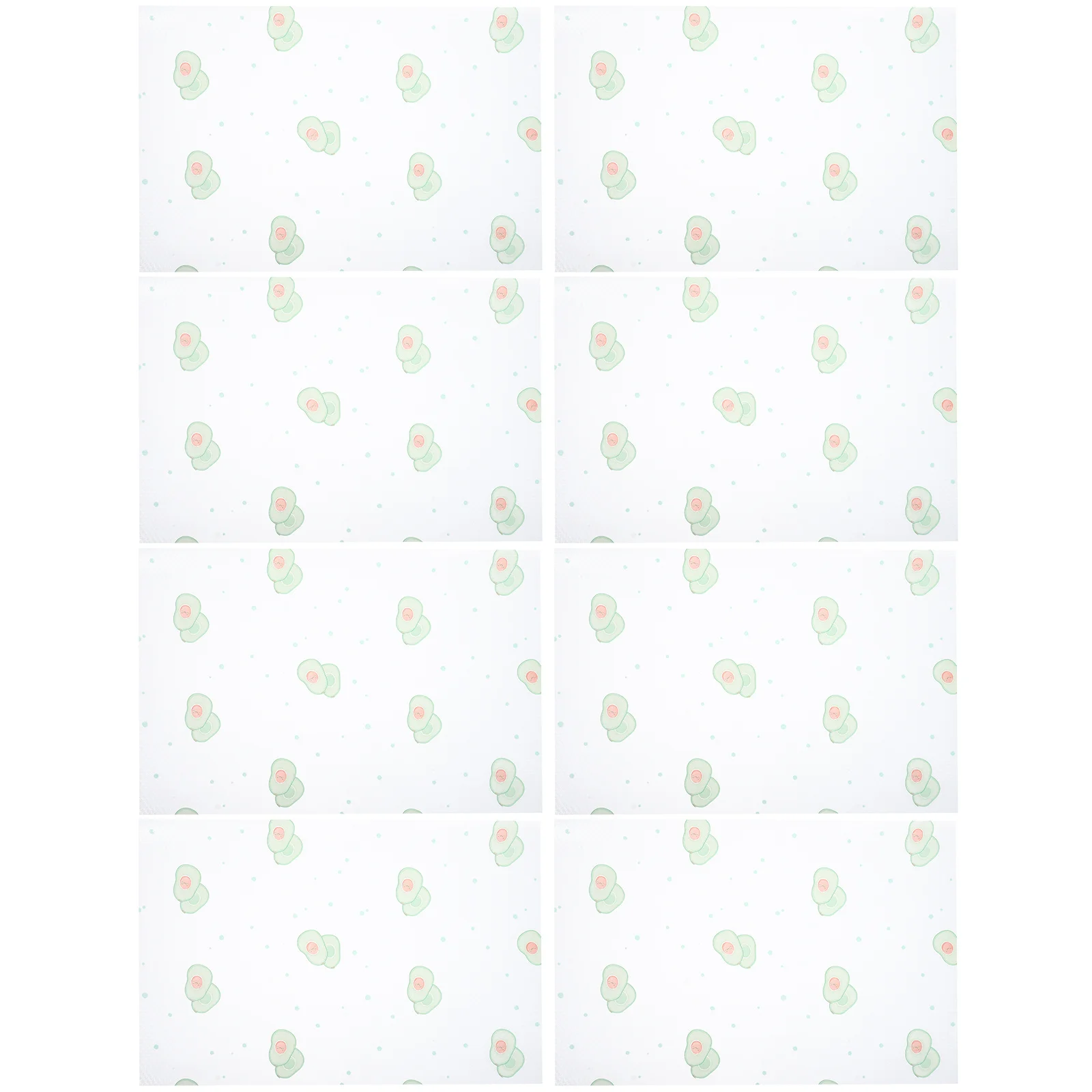 

8Pcs Refrigerator Mats Washable Non-Slip Fridge Liners Drawer Shelf Protectors Kitchen Cabinet Pads Fridge Mats Liners Washable