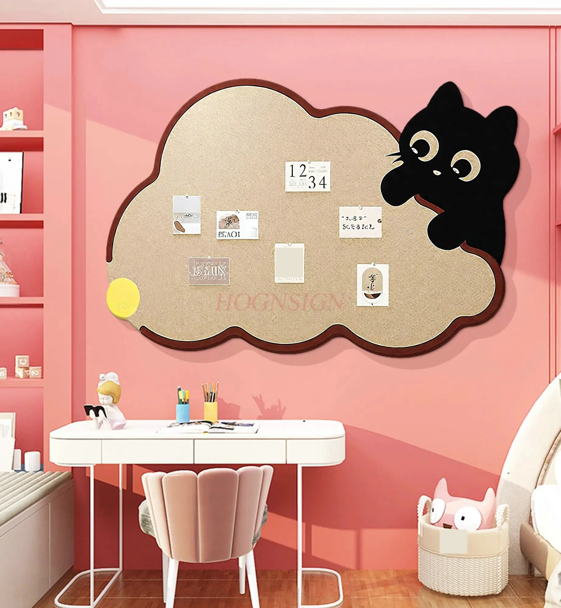 1pcs Photo Wall Felt Board Wall Stickers Selfie Standing Children's Room Decoration Creative Album