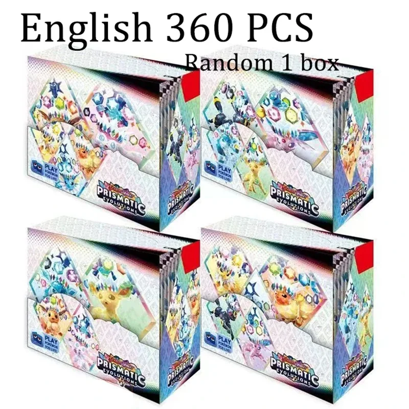 Nieuwste 324 Stuks Pokemon Kaarten Zon & Maan XY Evolutions Pokemon Booster Box Collectible Tradiner Card Game speelgoed voor kinderen
