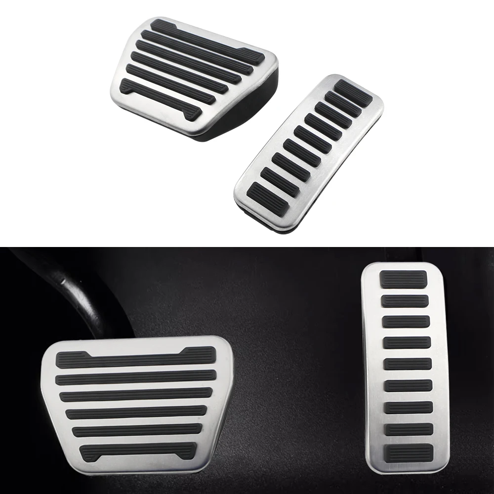 Car Fuel Brake Footrest Pedal Cover for Land Rover Discovery 5 Defender 110 for Range Rover Sport Vogue Auto Accelerator Pedal