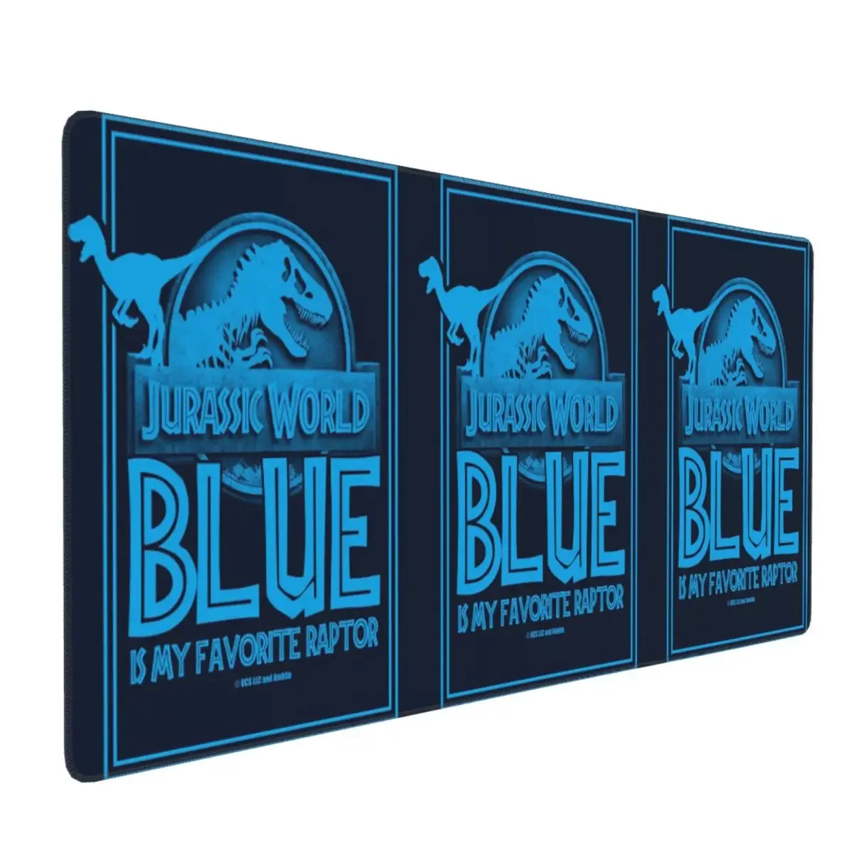 Jurassic World - Blue Is My Favorite Raptor Large Mouse Pad Computer Keyboard Mouse Mat Gaming PC Laptop Desk Mat Table Mats