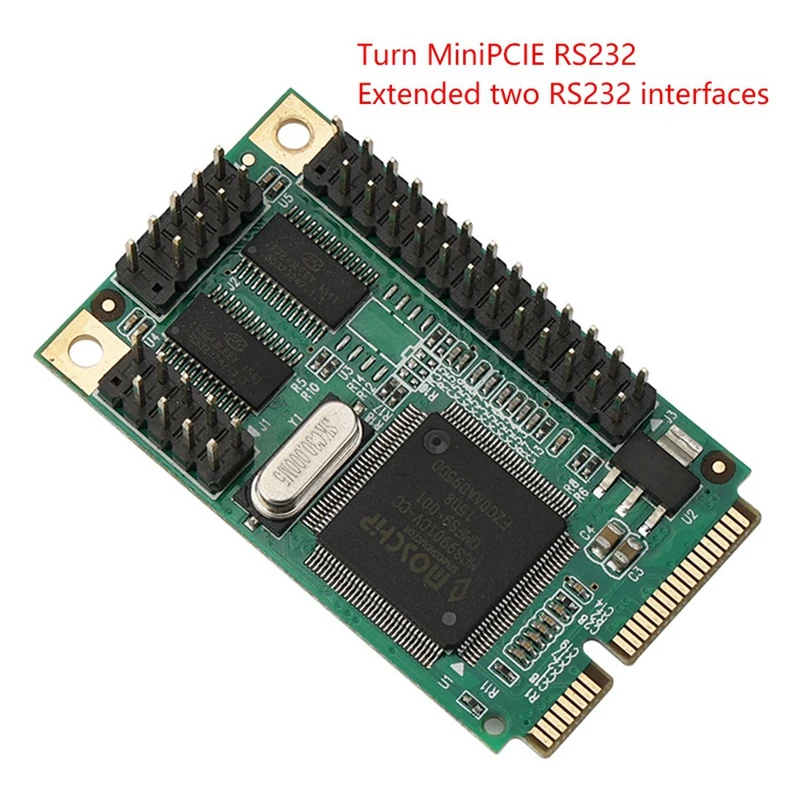 Pcie To RS232 Adapter Card Pcie X4 To RS232 Adapter Card 2 Serial RS232 Interfaces RS232 Multi-Serial Communication Card