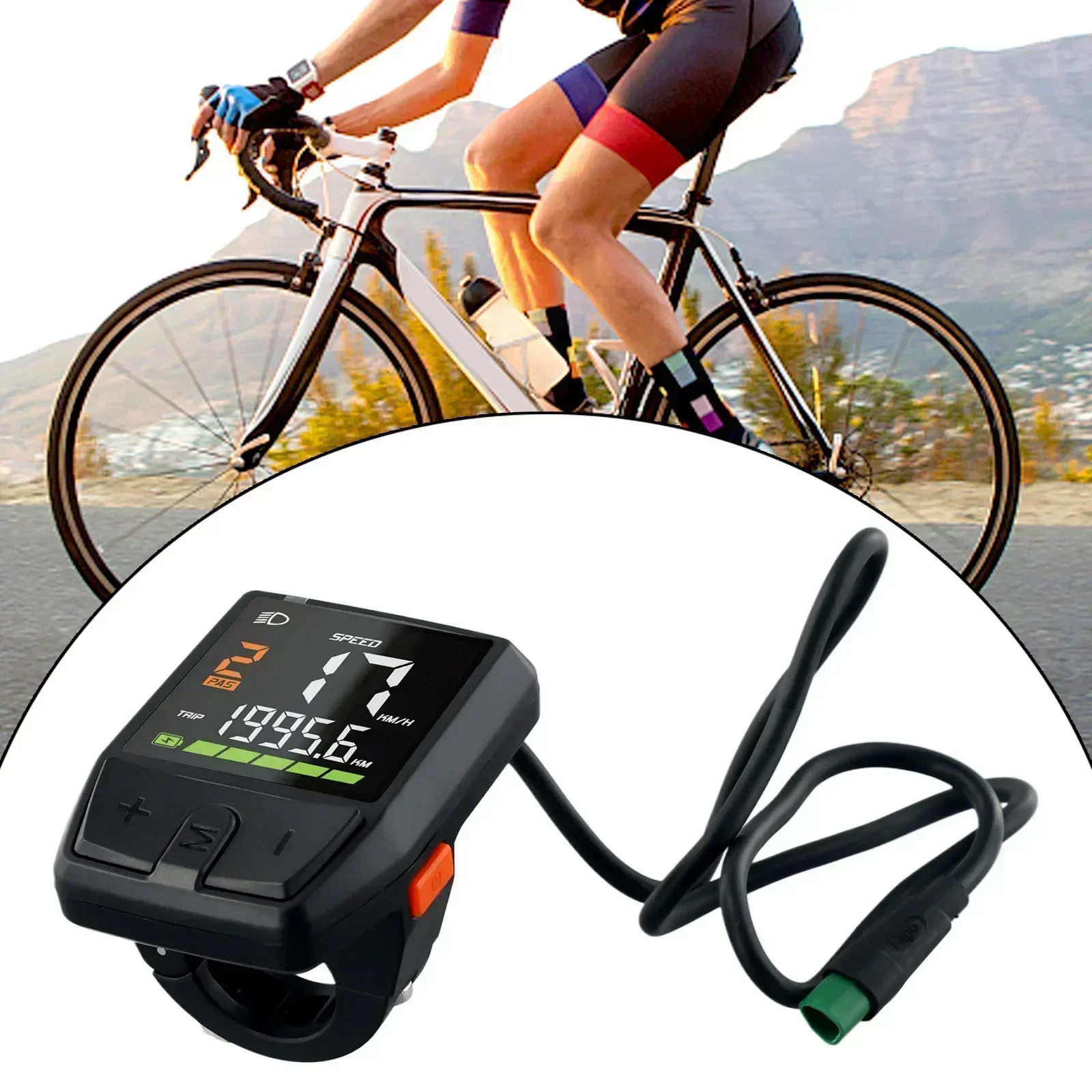 Improve Your Riding Efficiency with Ebike UART/CAN Protocol Display for Bafang M500 BBS01 02 HD Motor DZ41