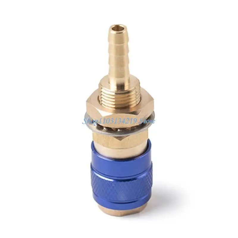 N5KC 6mm 8mm Water Cooled Air Cooled Gas Water Adapter Quick Connector Fitting For MIG\TIG Welding Torch Connector